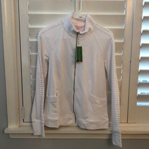 Glitter Stripe Pineapple Zip-up